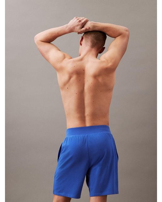 Short de pyjama - Intense Power Calvin Klein pour homme en coloris Blue