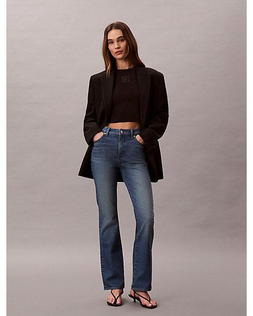 Calvin Klein Blue Jeans Skinny Bootcut Jeans