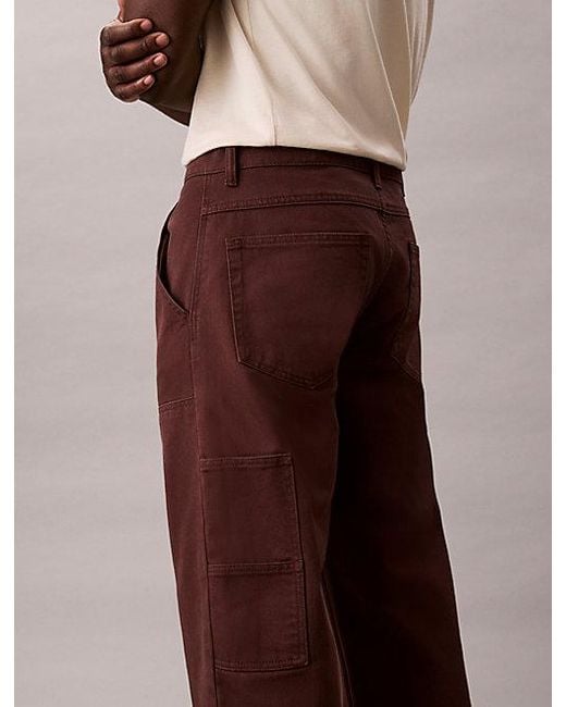 Calvin Klein Straight Leg Carpenter Jeans in Multicolor für Herren