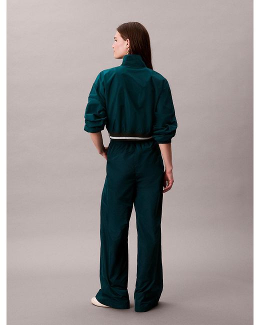 Calvin Klein Blue Logo Waistband Track Trousers