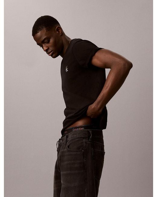 Calvin Klein Brown Lounge T-Shirt for men