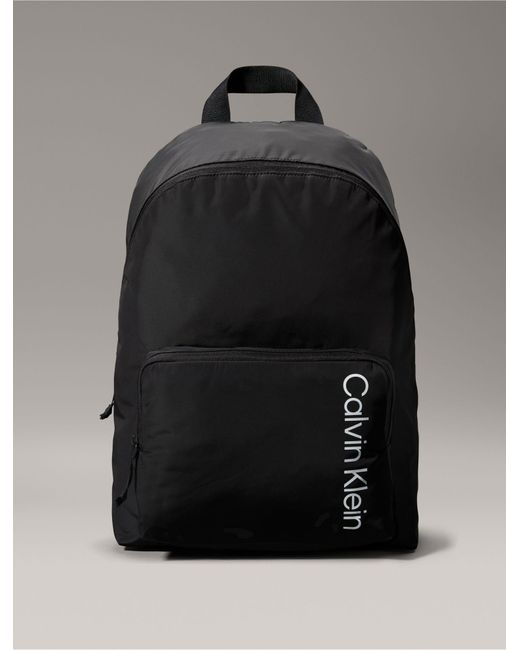 Calvin Klein Gray Ck Sport Campus Backpack