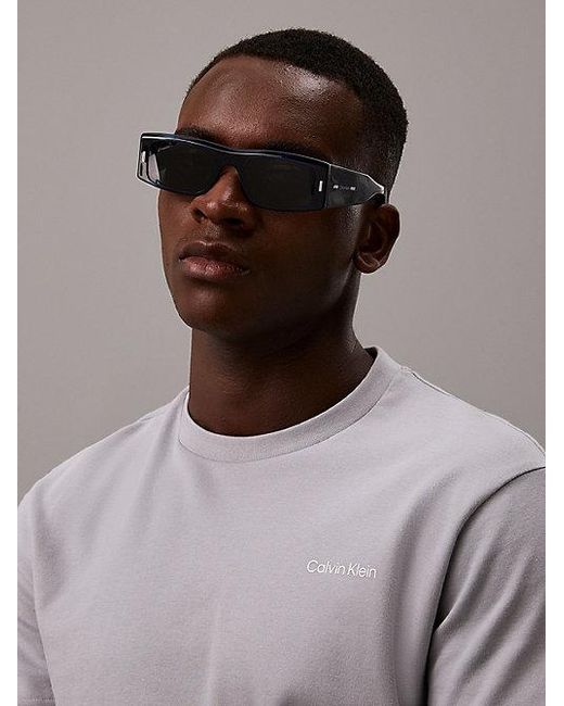 Calvin Klein Green Square Sunglasses