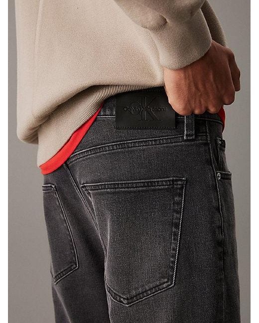 Calvin Klein Dad Jeans in het Multicolor voor heren