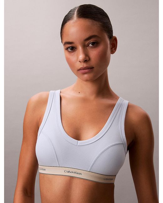 Calvin Klein Multicolor Lightly Lined Triangle Bralette