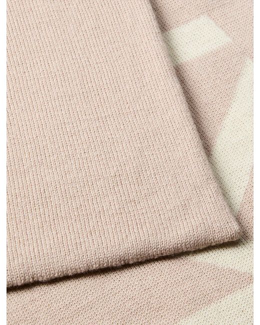 Calvin Klein Natural Wool Cashmere Blend Scarf for men