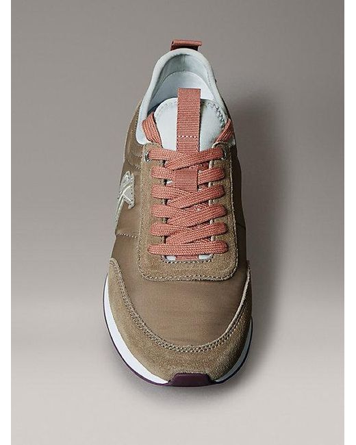Calvin Klein Signature Hardloopschoenen Met Logo in het Gray