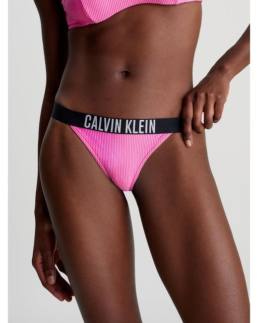 Calvin klein pink bikini bottoms deals