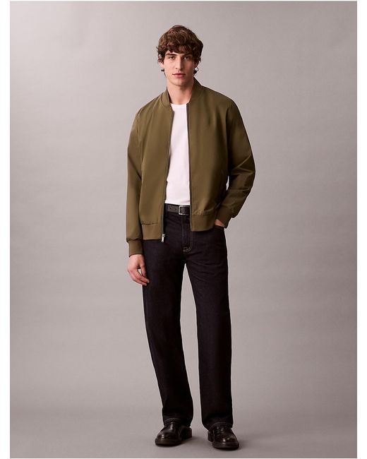 Calvin Klein Multicolor Matte Bomber Jacket for men
