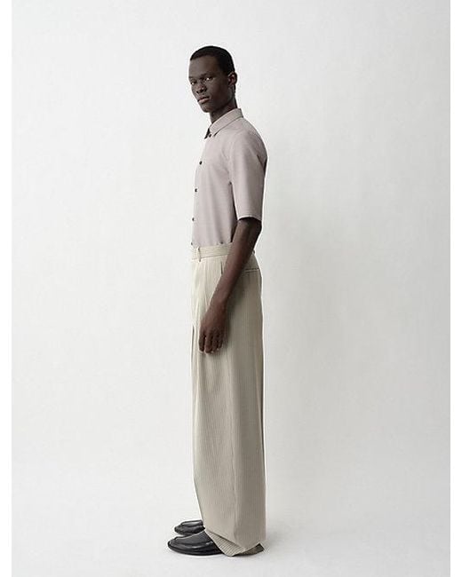 Calvin Klein Baxter Broek in het White voor heren