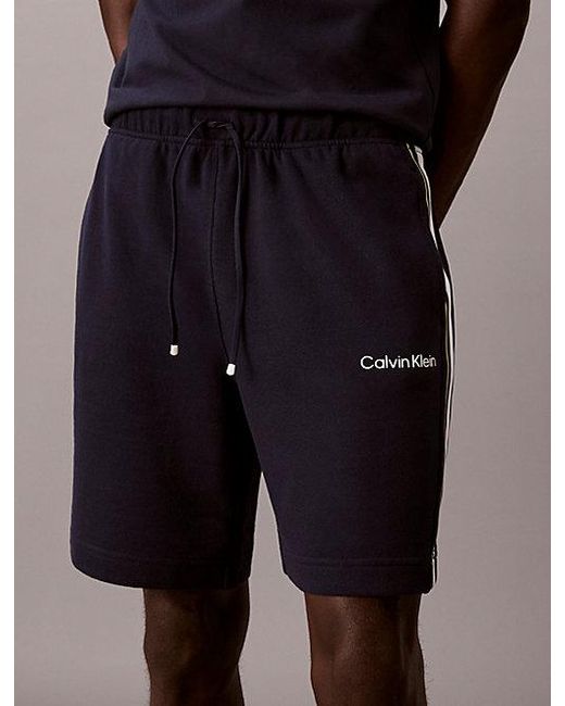 Calvin Klein Brown Sport Cotton Blend French Terry Gym Shorts for men