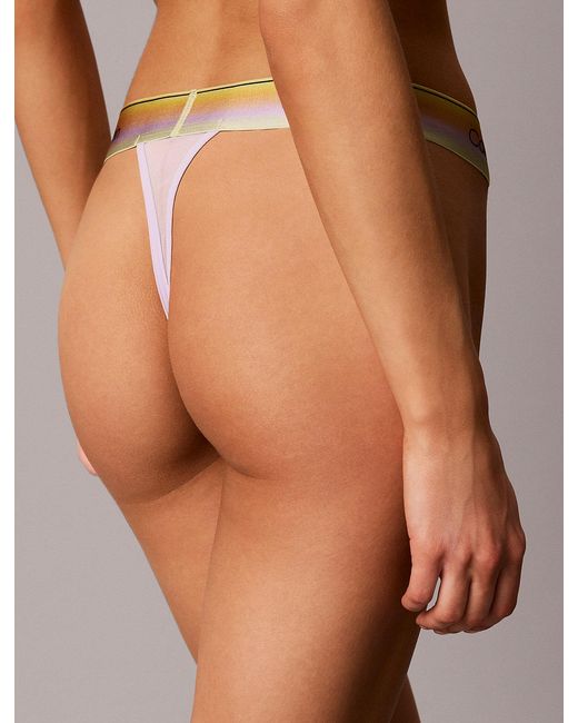 Calvin Klein Brown String Thong