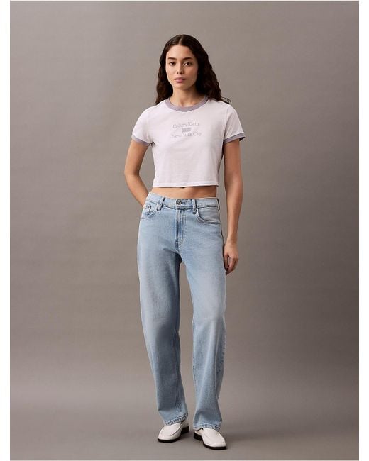 Calvin Klein Gray Calvin Klein 90S Loose Fit Jeans