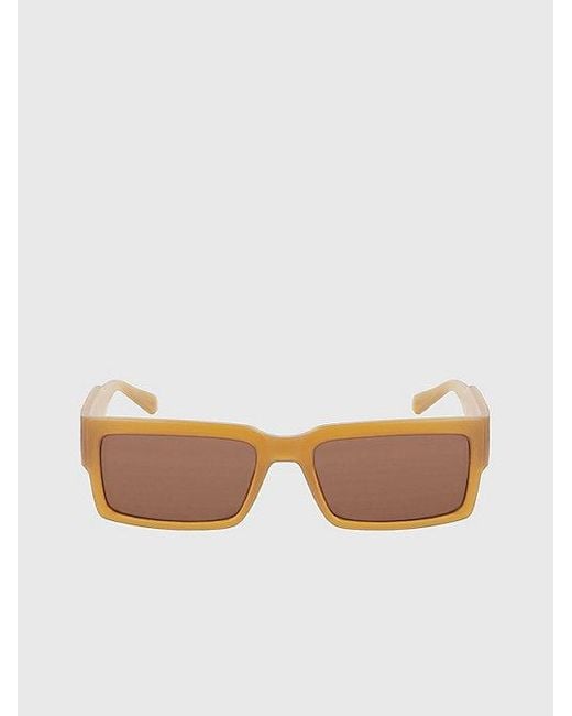 Calvin Klein Multicolor Jeans Rectangle Sunglasses Ckj23623S for men