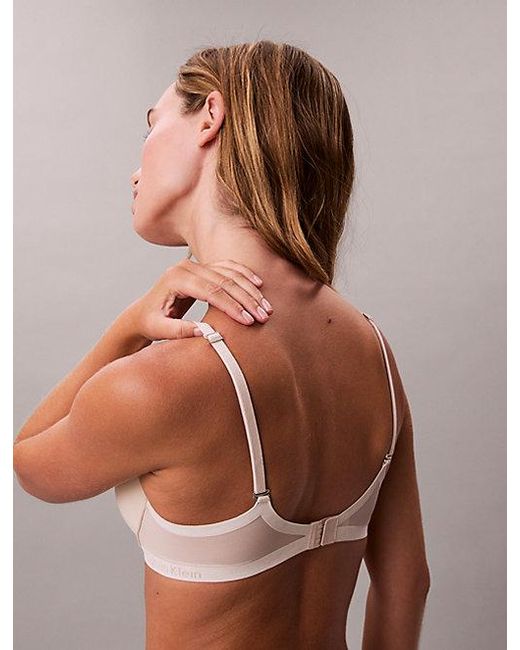 Calvin Klein Multicolor Lift Demi Bra Minimalist Mesh