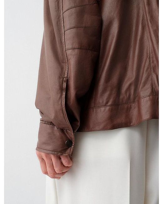 Calvin Klein Isa Bomberjack in het Brown