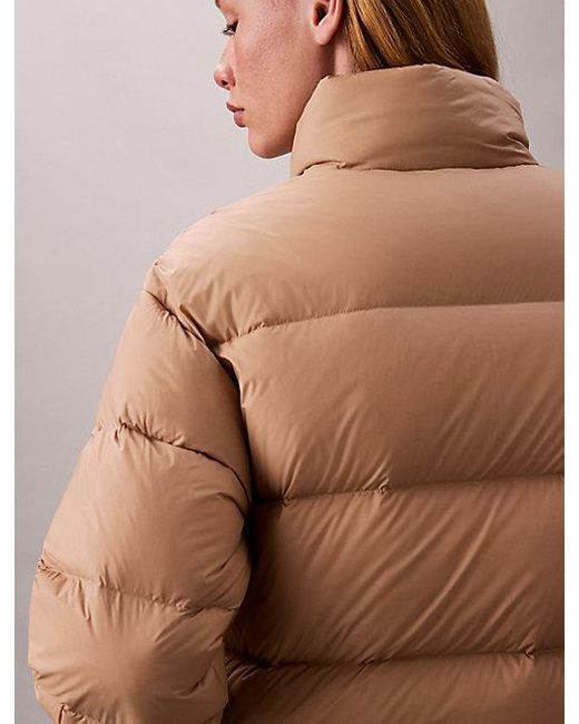 Calvin Klein Multicolor Jeans Monogram Down Puffer Jacket