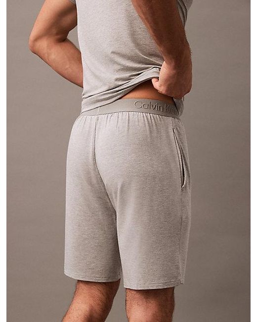Calvin Klein Pyjamashort in het Brown voor heren
