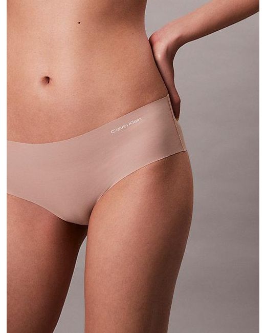Calvin Klein Gray 3 Pack Hipsters Invisibles