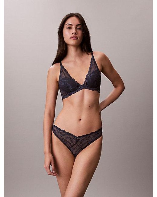Calvin Klein Multicolor Bikini Briefs Sensual Stretch Lace