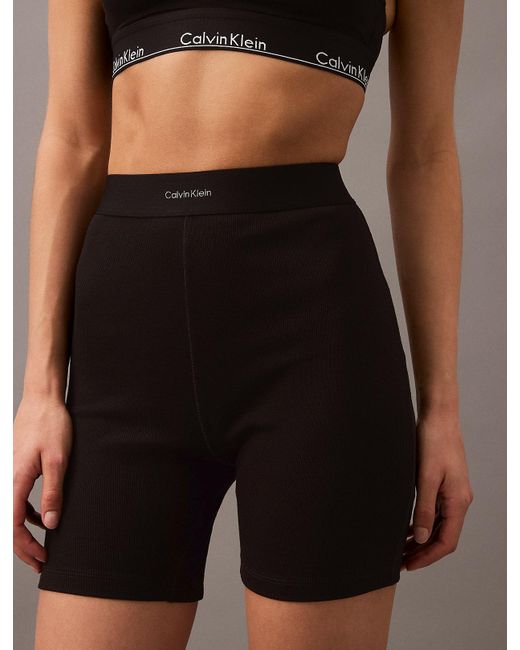 Calvin Klein Lounge Shorts in Black Lyst UK