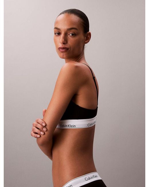 Brassière Leggermente Foderata di Calvin Klein in Multicolor