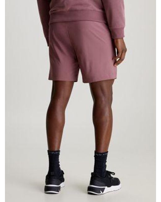 Shorts deportivos Calvin Klein de hombre de color Red