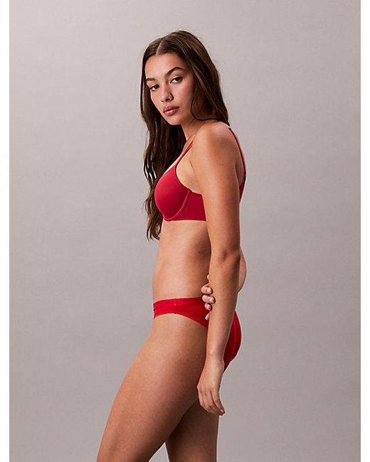 Calvin Klein 5-Pack Bikinislip in het Red