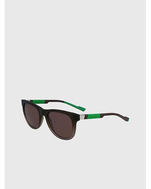 Calvin Klein Multicolor Rectangle Sunglasses for men