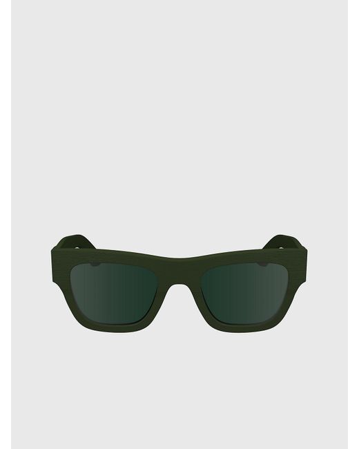 Calvin Klein Green Modified Rectangle Sunglasses Ck24510S for men