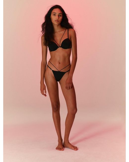 Calvin Klein Pink Minimalist Micro String Thong