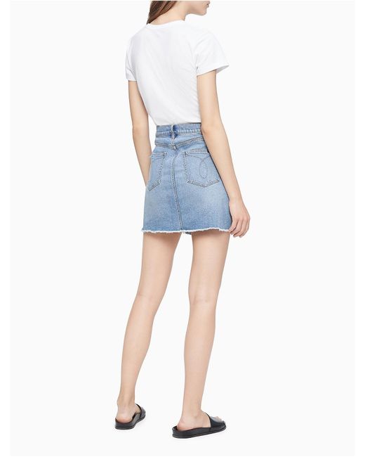 Calvin Klein Cotton Shiny Monogram Logo 
