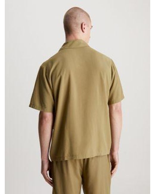 Top de pijama - Pure Calvin Klein de hombre de color Green