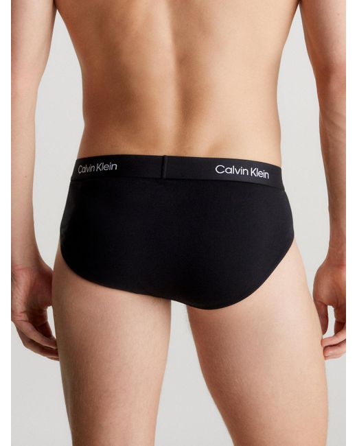 Calvin Klein Black 3 Pack Briefs - Ck96 for men