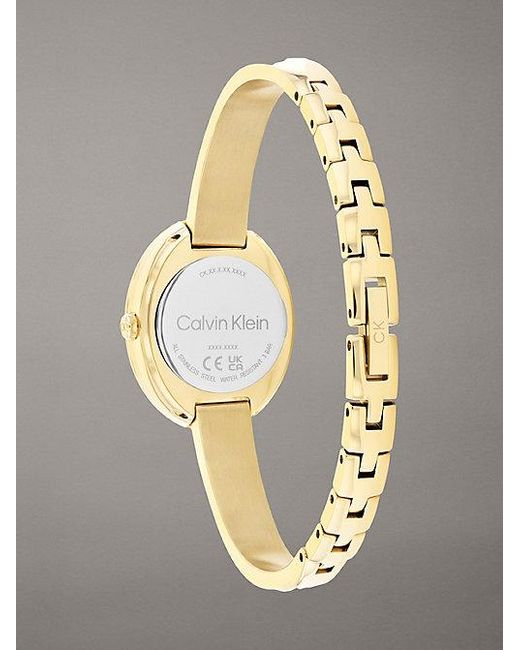 Calvin Klein Black Contoured Bracelet Watch