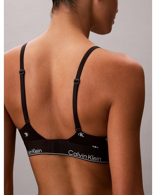 Calvin Klein Multicolor Lightly Lined Triangle Bralette