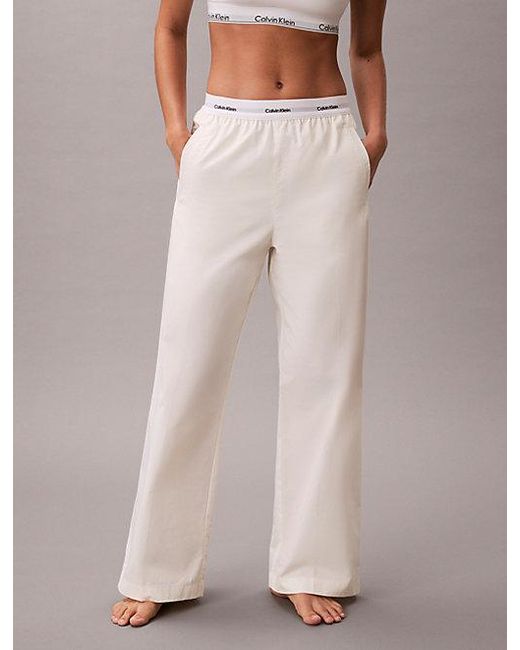 Calvin Klein Multicolor Jeans Cotton Relaxed Trousers
