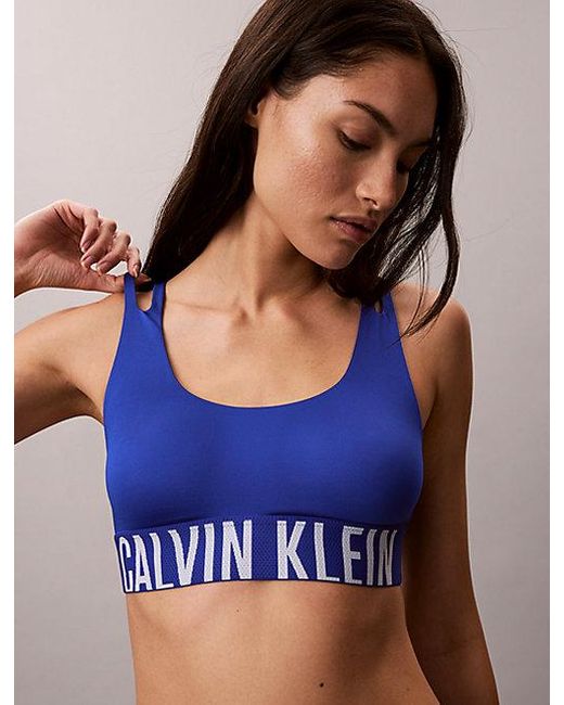 Calvin Klein Bralette in het Blue
