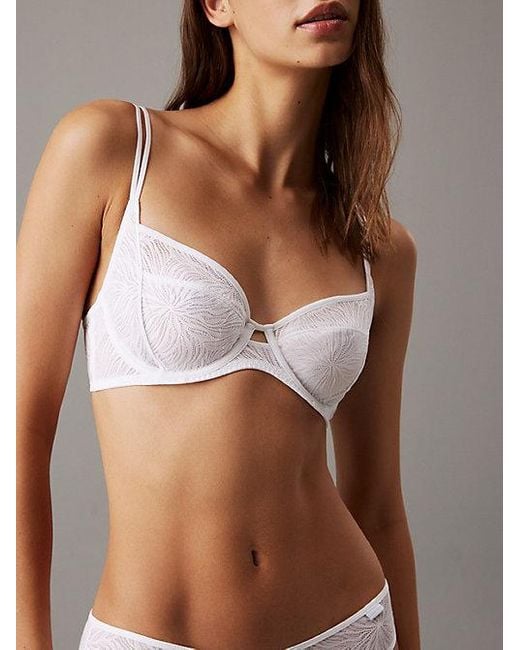 Calvin Klein Beha Met Volledige Dekking in het Brown