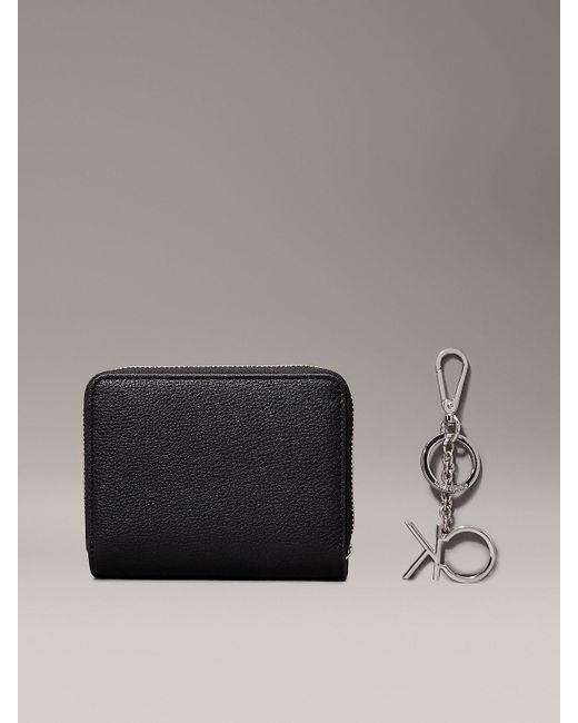 Calvin Klein Wallet And Keyring Gift Set in Grey Lyst UK