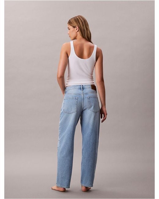 Calvin Klein Blue Calvin Klein 90S Loose Fit Jeans