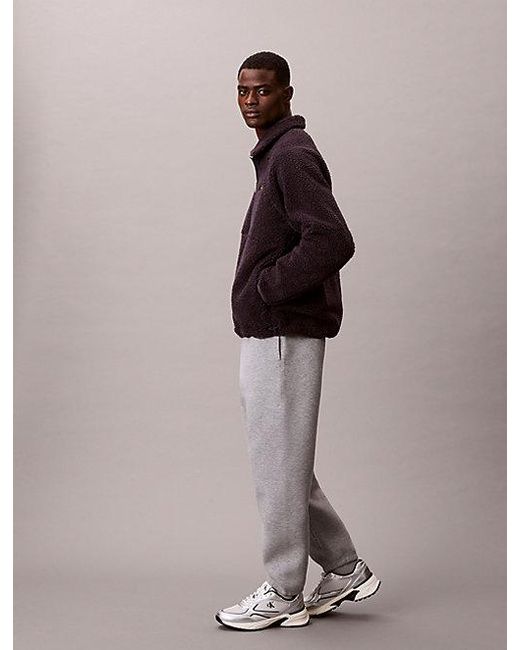 Calvin Klein Brown Jeans Spacer Low Rise Joggers for men