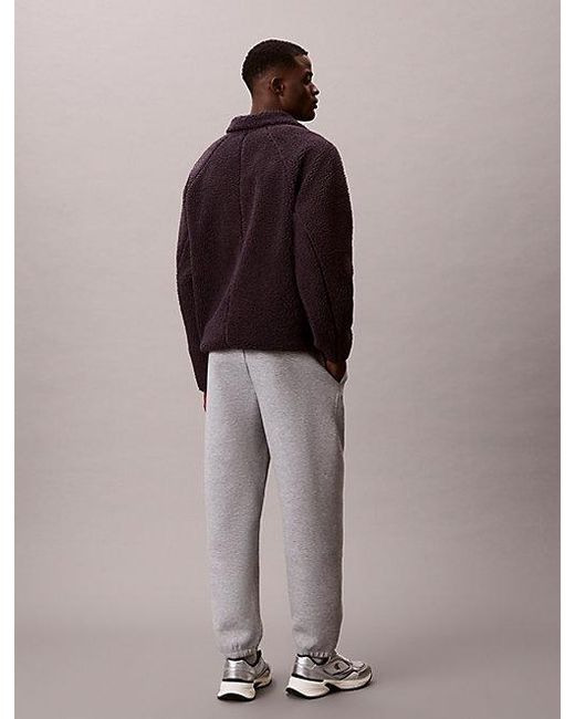 Calvin Klein Brown Jeans Spacer Low Rise Joggers for men