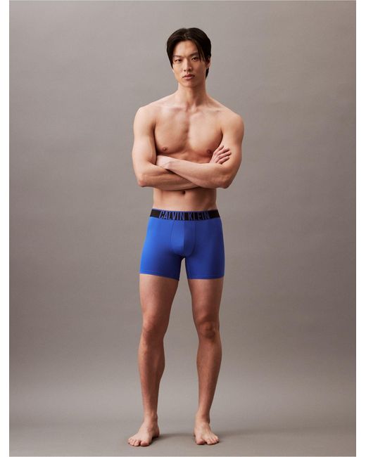 Calvin Klein Blue Intense Power Ultra Cooling Boxer Brief for men