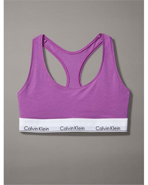 Calvin Klein Multicolor Modern Cotton Unlined Bralette