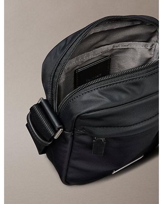 Calvin Klein Matte Nylon Reportertas in het Black voor heren