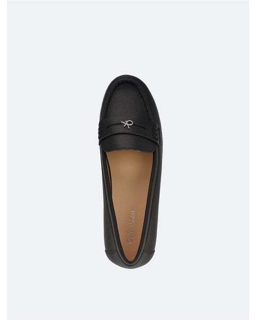 Calvin Klein Black Lassa Loafer