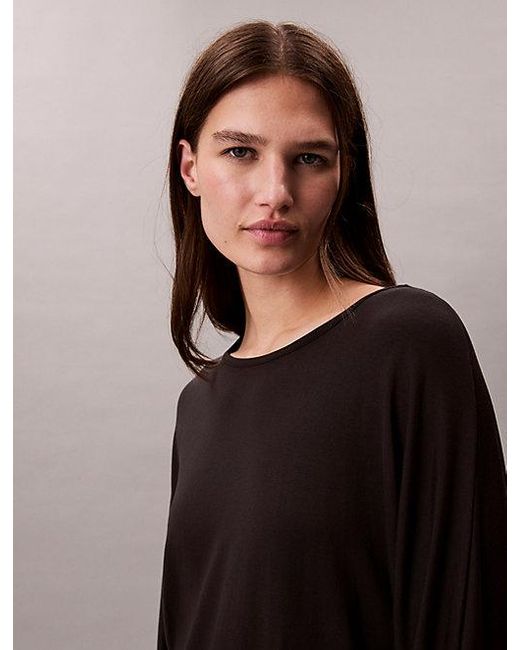 Calvin Klein Pyjamatop in het Black
