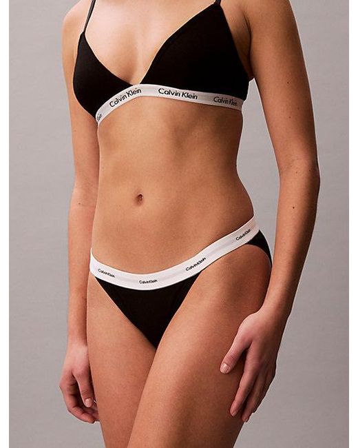 Calvin Klein 3-Pack Bikinislips in het Gray