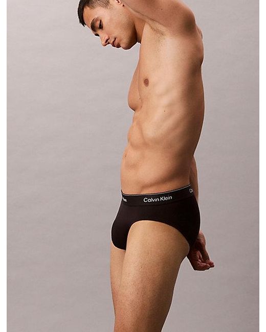 Calvin Klein Black 5 Pack Briefs for men